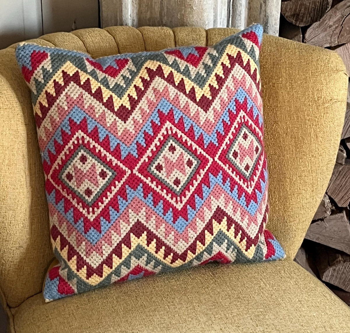 Kilim Style 16” Tapestry Cushion Kit