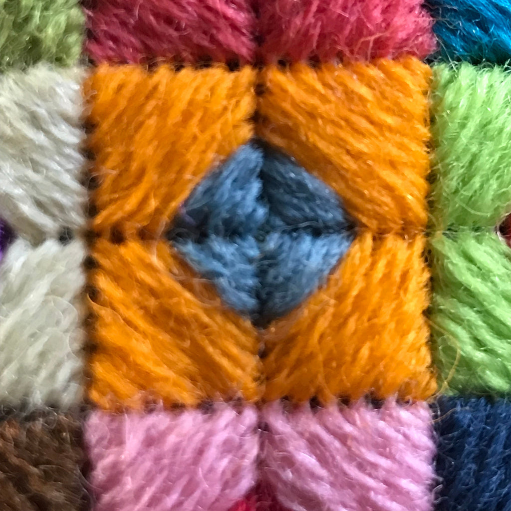 Needlepoint Pincushion Kit: Appletons Wool Tapestry, Zweigart Canvas