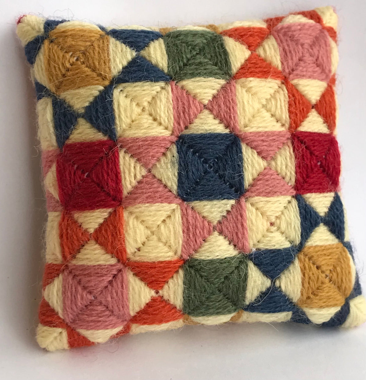 Needlepoint Pincushion Kit: Appletons Crewel Wool Tapestry