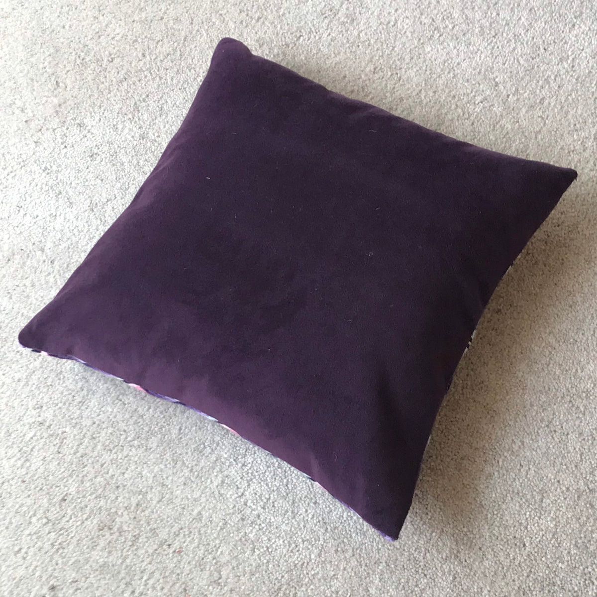 Bargello Needlepoint Cushion Kit: Appletons Wool, Velvet Backing (16")