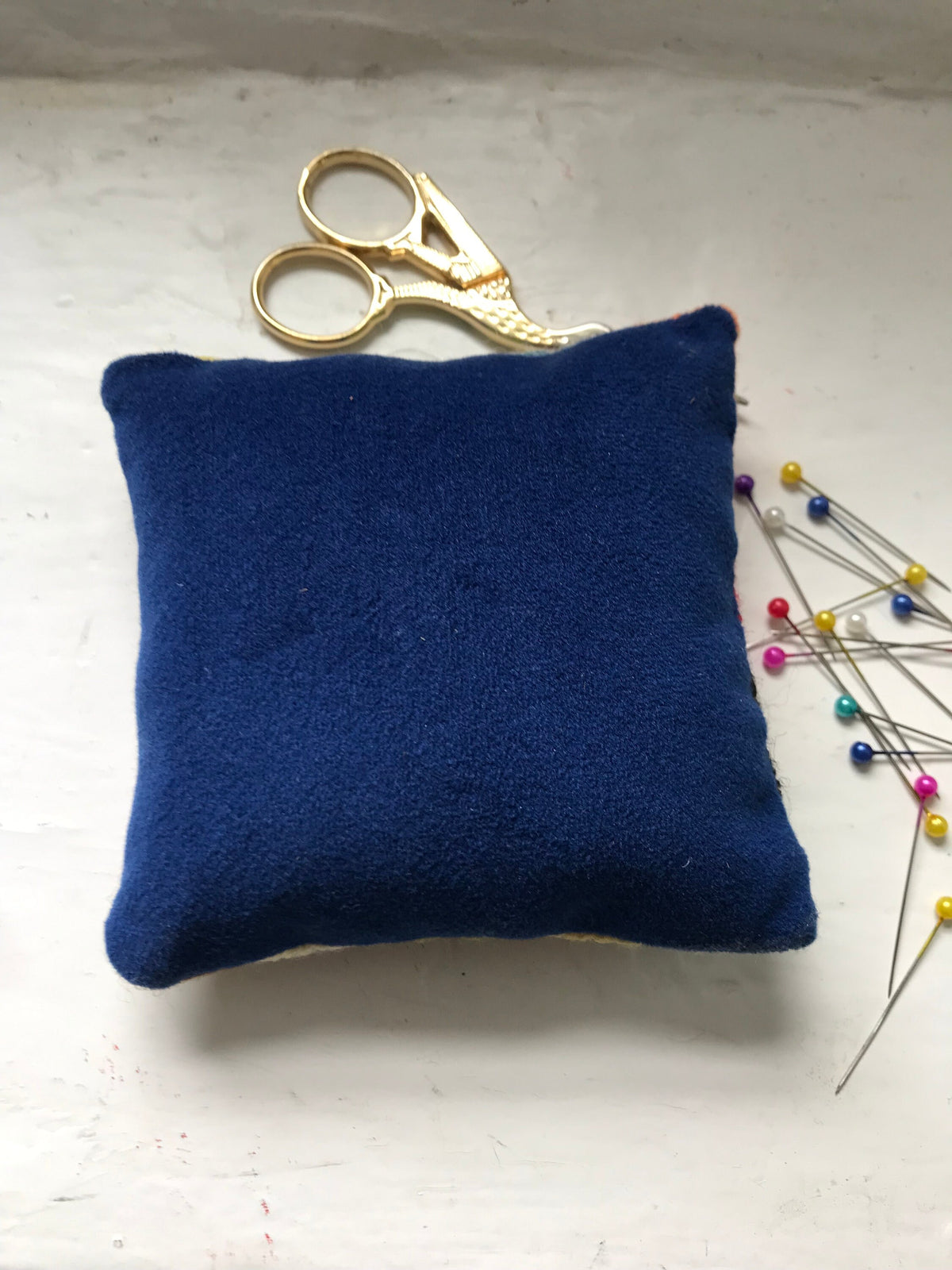 Needlepoint Pincushion Kit: Appletons Wool Tapestry, Zweigart Canvas