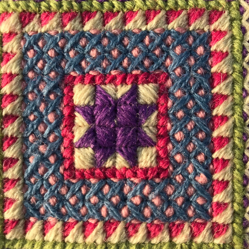 Tapestry Pincushion Kit: Appletons Wool Needlepoint Embroidery