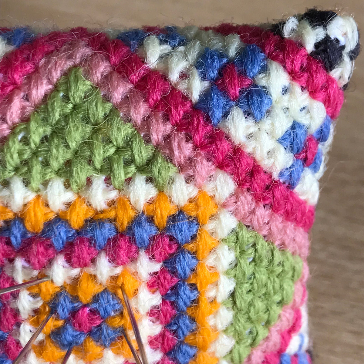 Pincushion Cross Stitch Kit, Needlepoint Kit, Embroidery Kit, Cross Stitch Pincushion Kit, Needlepoint Pincushion Kit