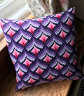 Bargello Needlepoint Cushion Kit: Appletons Wool, Velvet Backing (16")