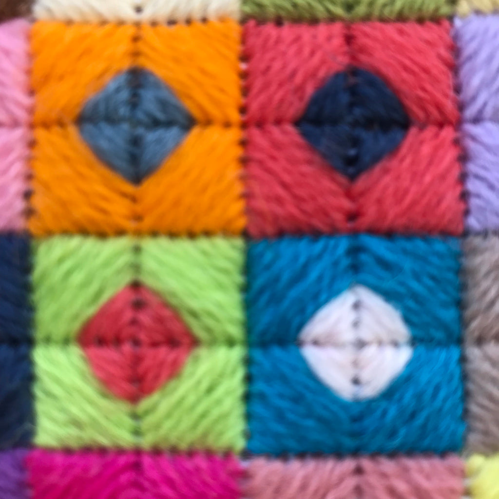 Needlepoint Pincushion Kit: Appletons Wool Tapestry, Zweigart Canvas