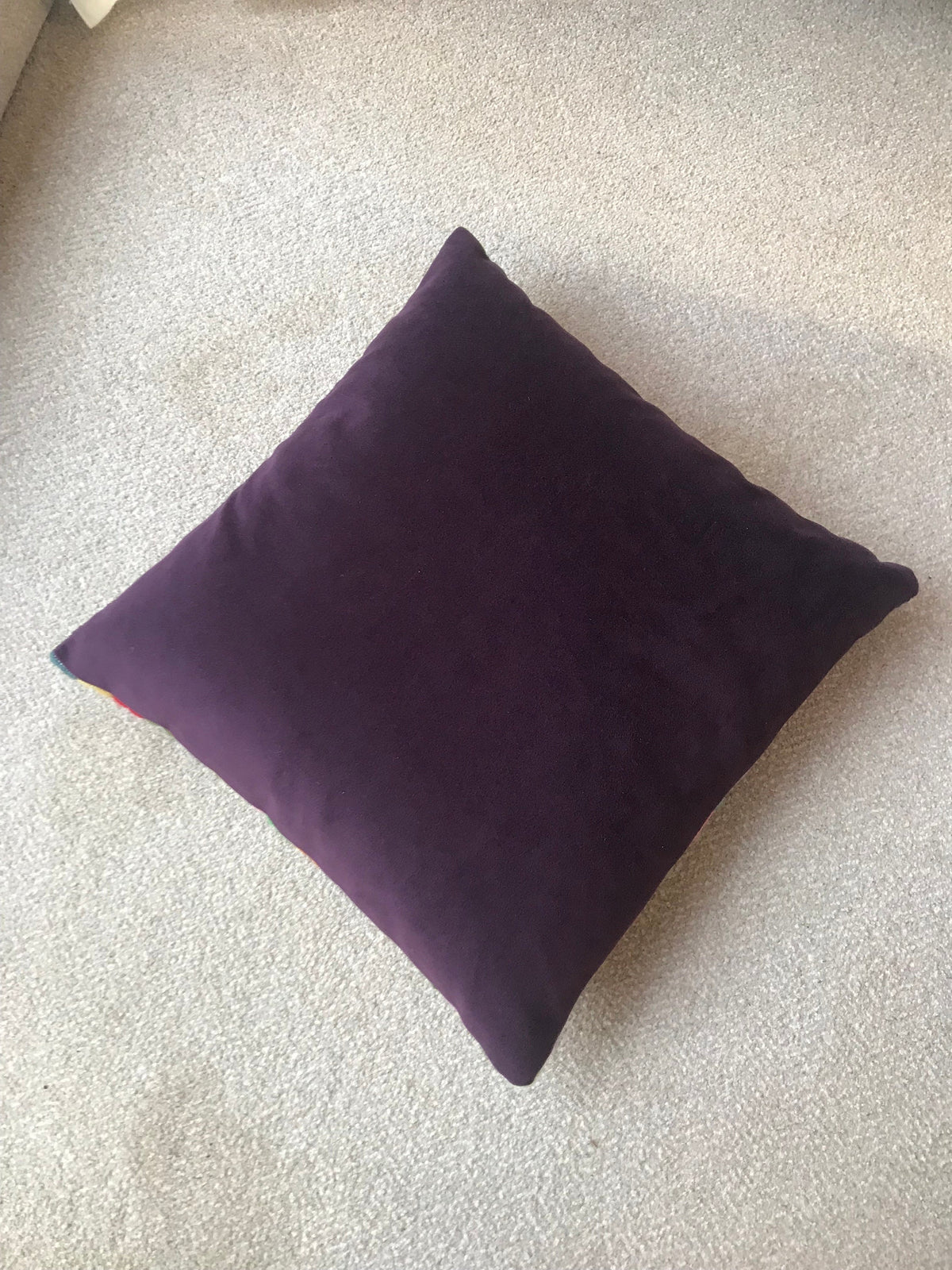 Tapestry 16" Cushion Kit: My Colour Squares with Appletons Wool & Velvet backing